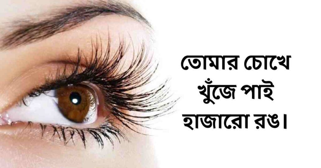 চোখ নিয়ে ক্যাপশন রোমান্টিক, কবিতা 146+