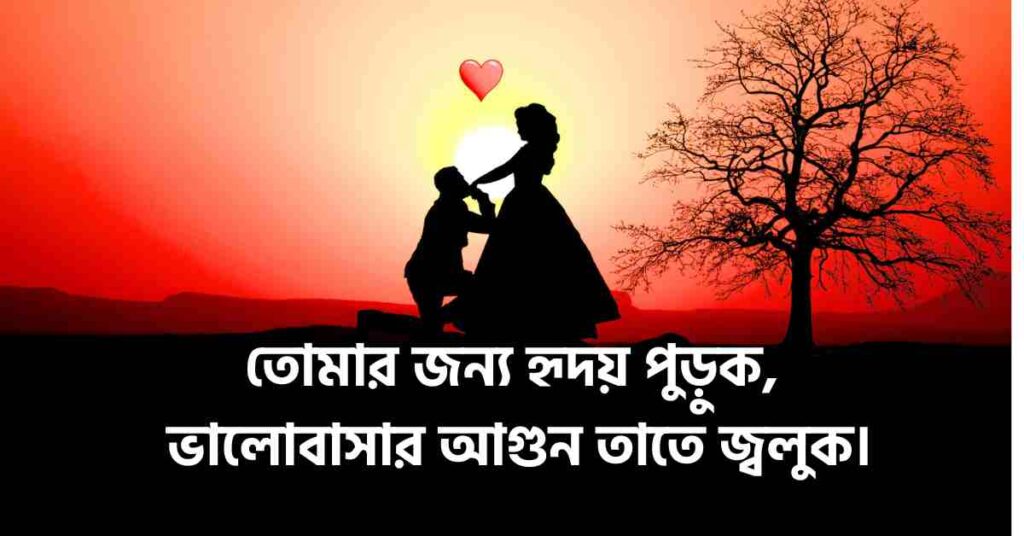 দুই লাইনের রোমান্টিক স্ট্যাটাস