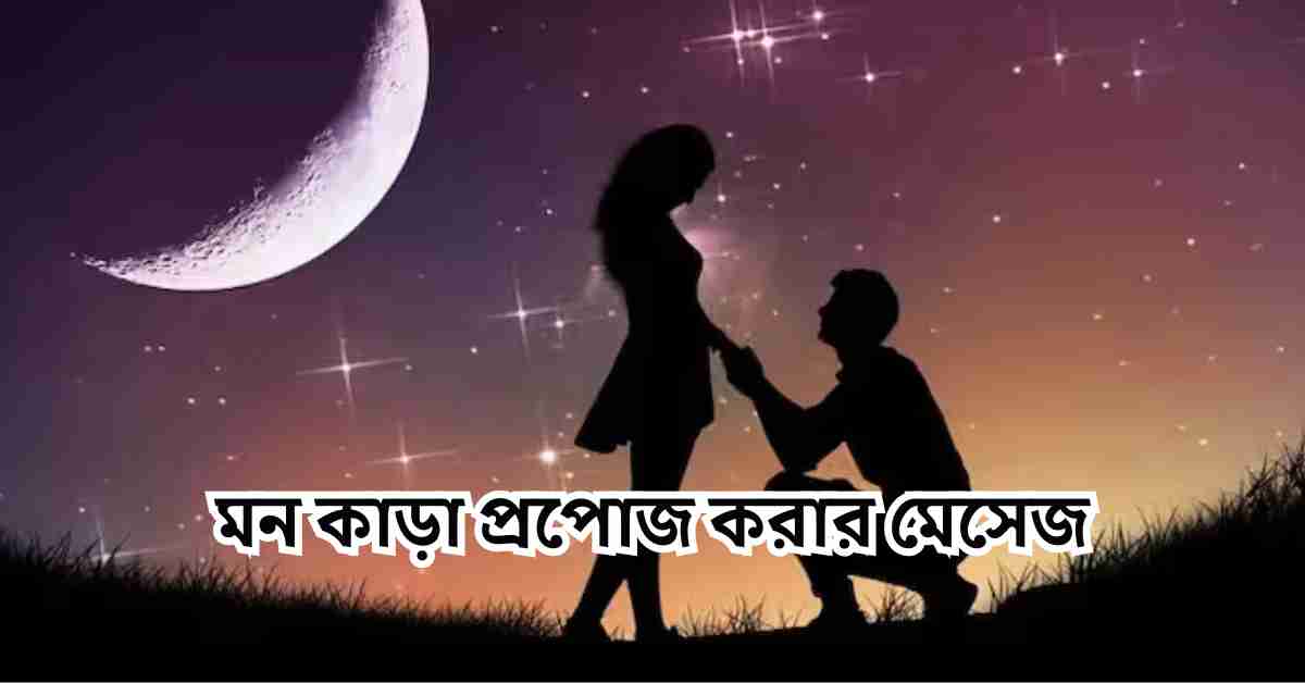 প্রথম প্রেমের প্রপোজ: মন কাড়া প্রপোজ করার মেসেজ