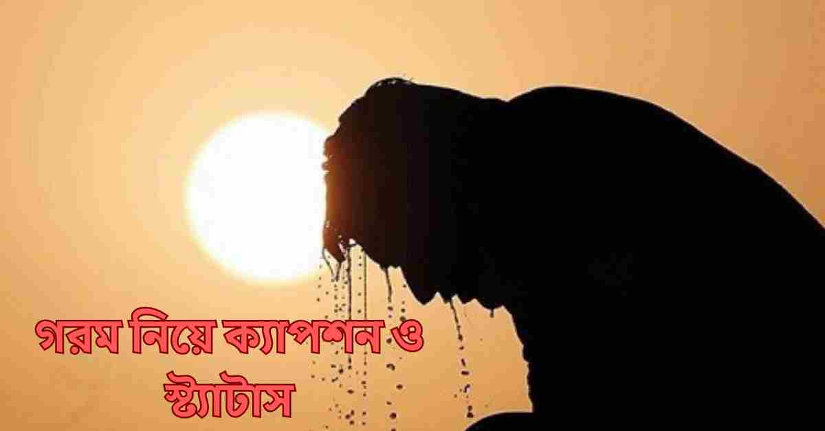 গরমের স্ট্যাটাস 319+ | গরম নিয়ে ক্যাপশন ও স্ট্যাটাস